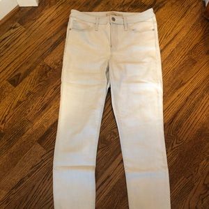 Athleta skinny light blue jeans
